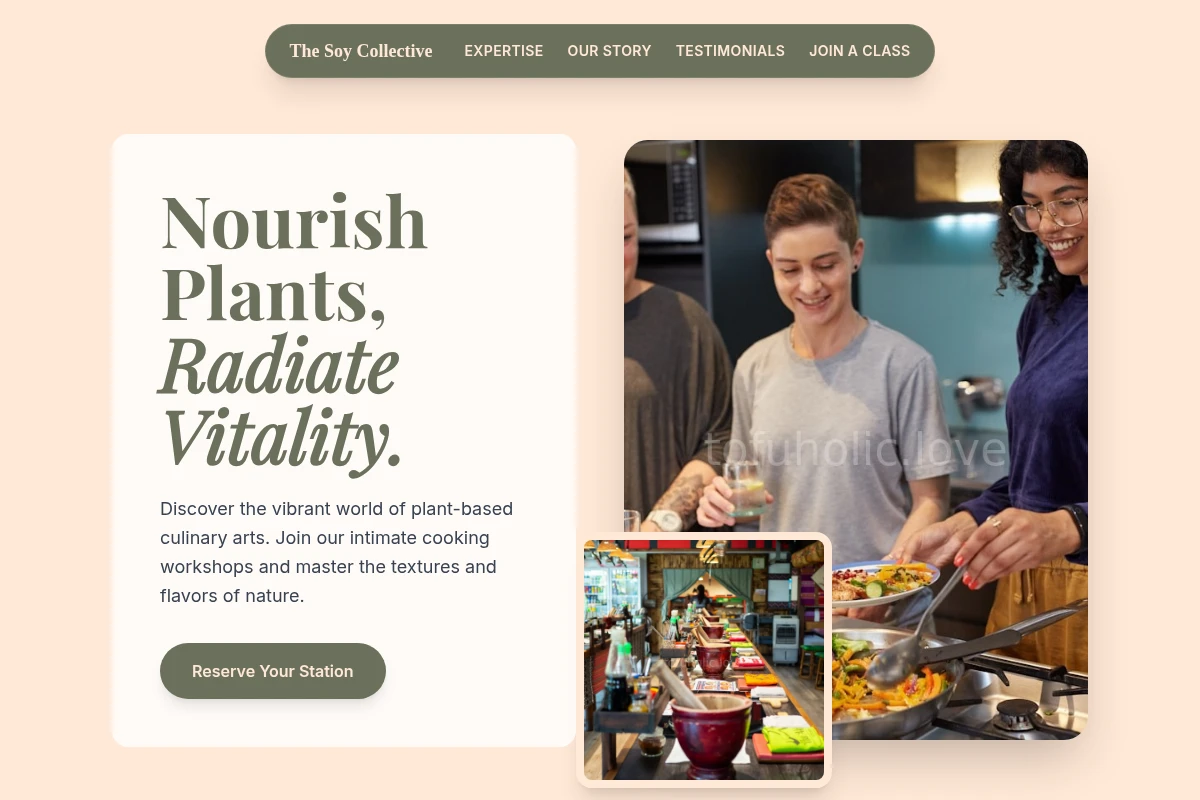 Plant Cooking Class