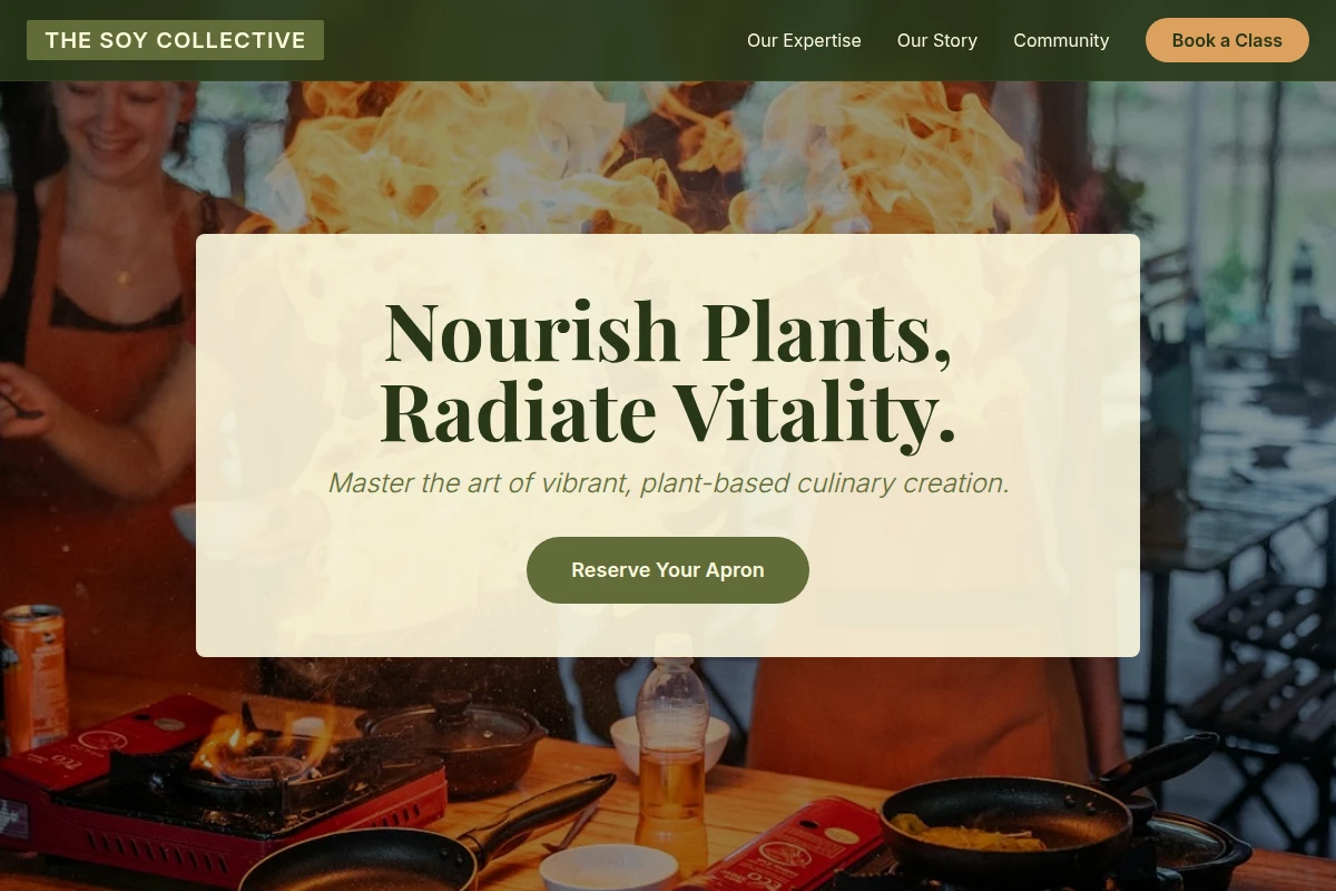 Vital Cooking Class