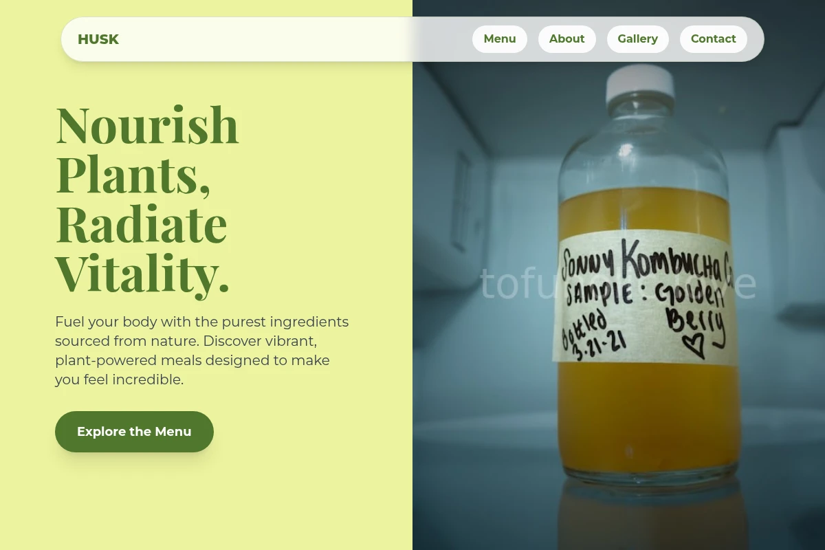 Husk Health Food Cafe