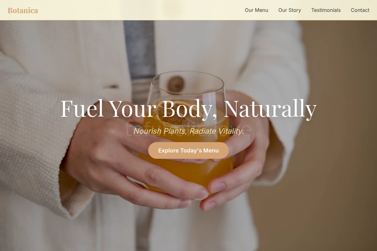 Botanica Health Food Cafe