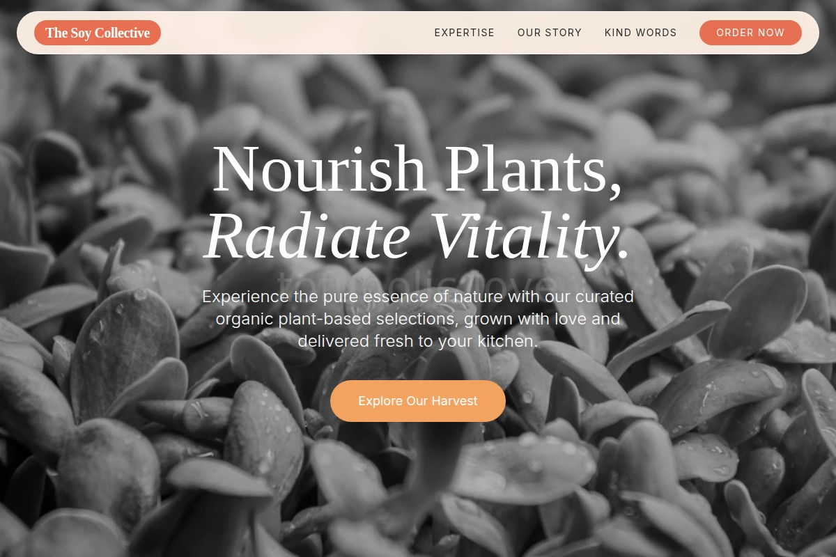Calm Organic Food