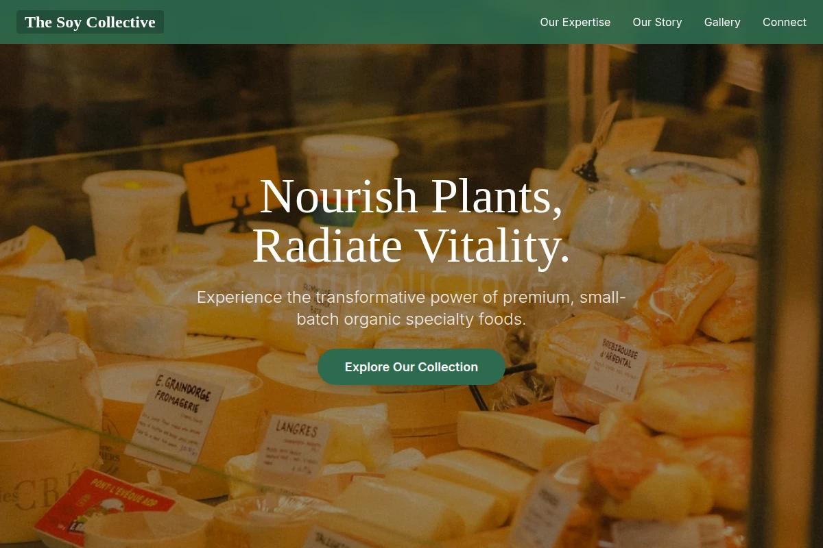 Organic Specialty Food